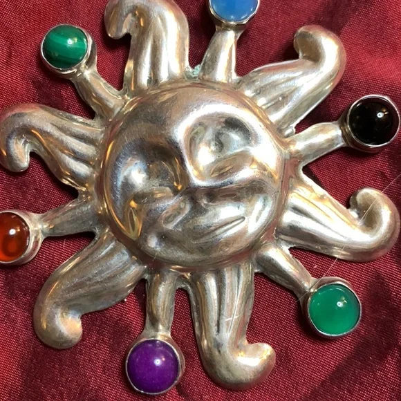 MEXICAN SILVER pin - Picture 2 of 4